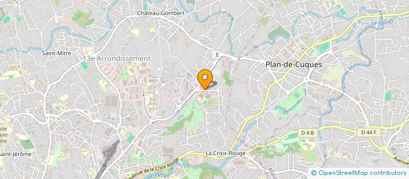 localisation de l'entreprise SCI GAMA à MARSEILLE