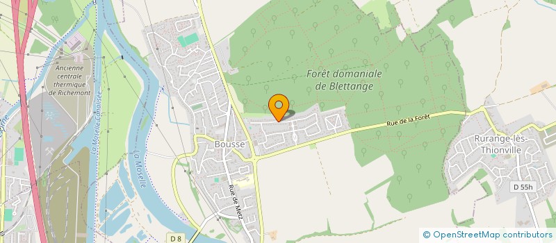 localisation de l'entreprise SCI GAMA à THIONVILLE