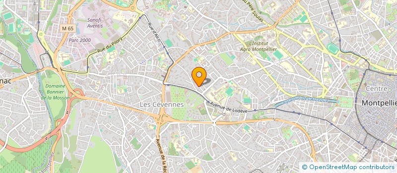 localisation de l'entreprise SCI GAMA à MONTPELLIER