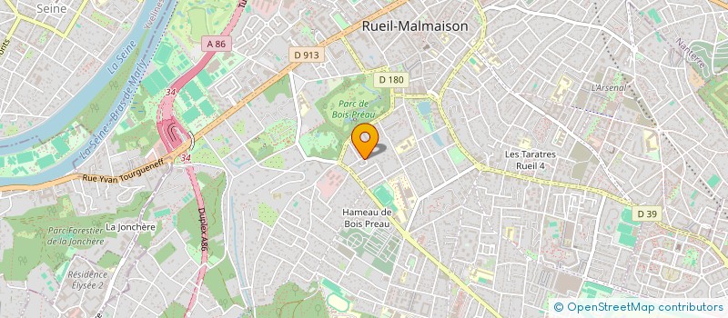 localisation de l'entreprise SCI GAMA à RUEIL-MALMAISON