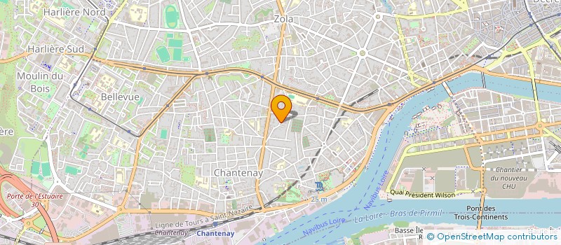 localisation de l'entreprise SCI GAMA à NANTES