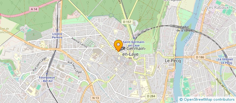 localisation de l'entreprise SCI GAMA ASSAS  SAINT-GERMAIN-EN-LAYE