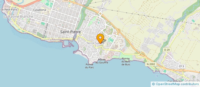 localisation de l'entreprise SCI GAMA R à SAINT-PIERRE