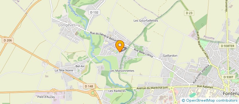 localisation de l'entreprise SCI GAMAJU  LONGEVES