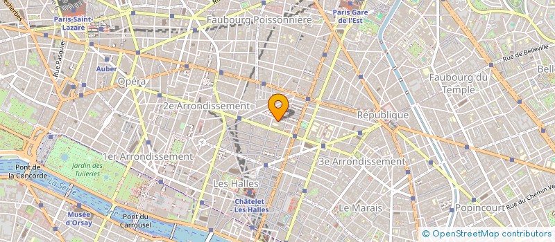 localisation de l'entreprise SCI GAMARA  PARIS