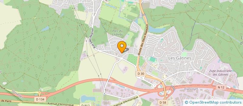 localisation de l'entreprise SCI GAMB'ART  PLAISIR