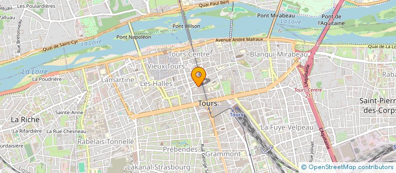 localisation de l'entreprise SCI GAMBETTA 10  TOURS