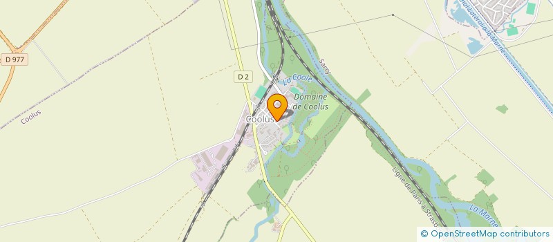 localisation de l'entreprise SCI GAMBETTA 12  COOLUS