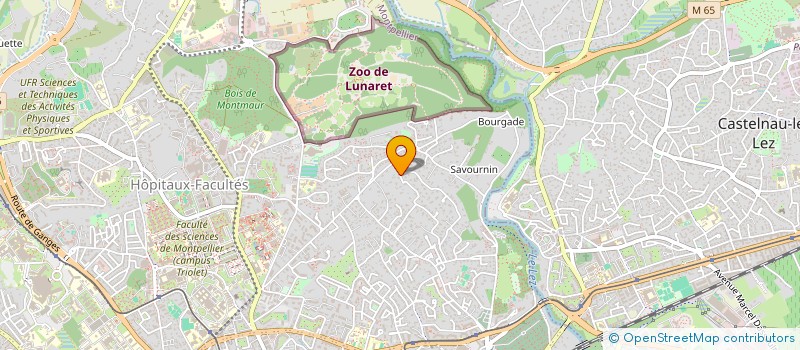 localisation de l'entreprise SCI GAMBETTA 2 à MONTPELLIER