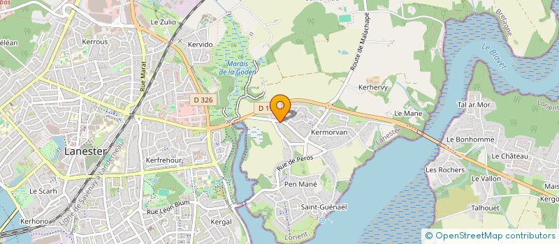 localisation de l'entreprise SCI GAMBETTA 26  LANESTER