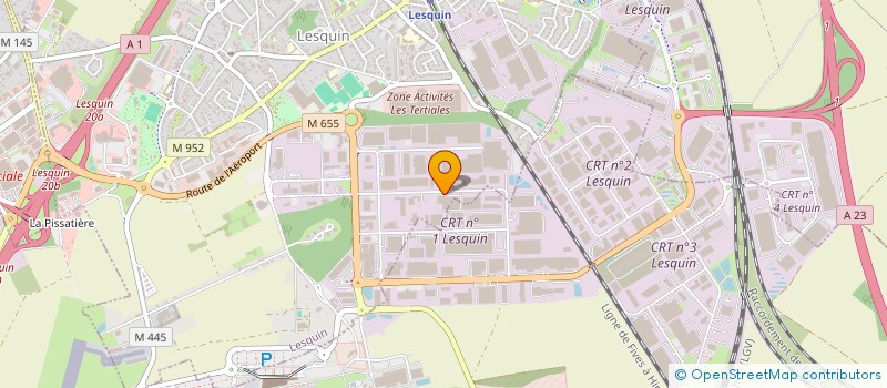 localisation de l'entreprise SCI GAMBETTA 29 à LESQUIN