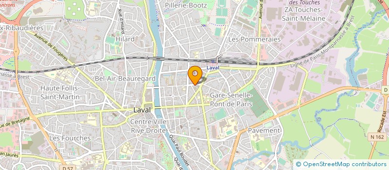 localisation de l'entreprise SCI GAMBETTA à LAVAL