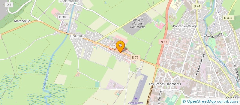 localisation de l'entreprise SCI GAMBETTA  HOUTAUD