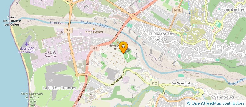 localisation de l'entreprise SCI GAMBETTA  SAINT-PAUL