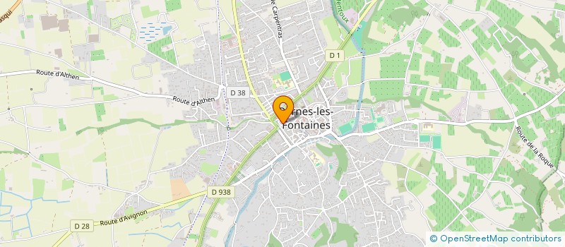 localisation de l'entreprise SCI GAMBETTA  PERNES-LES-FONTAINES