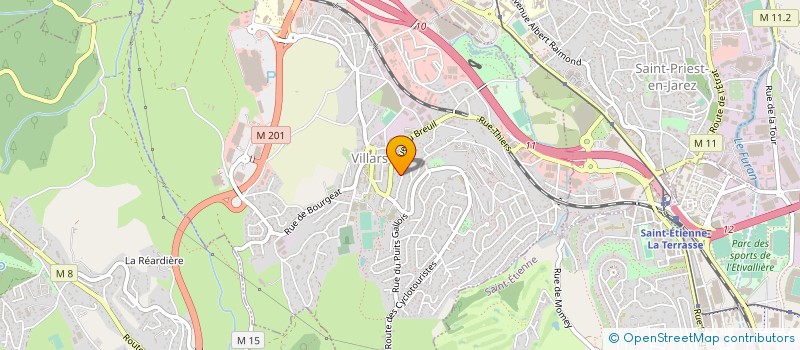 localisation de l'entreprise SCI GAMBETTA à VILLARS