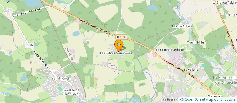 localisation de l'entreprise SCI GAMBETTA  TOURS