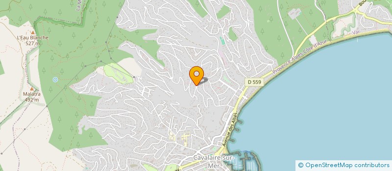 localisation de l'entreprise SCI GAMBETTA 42 à CAVALAIRE-SUR-MER