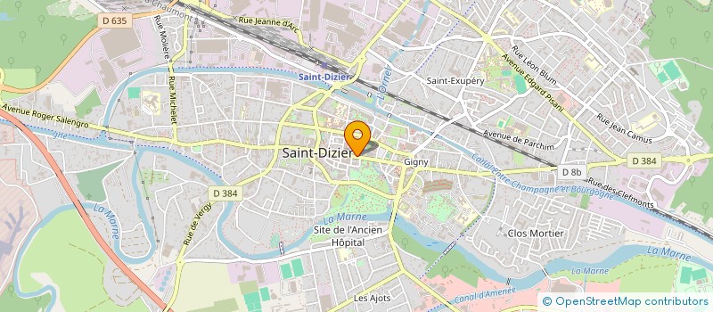 localisation de l'entreprise SCI GAMBETTA à SAINT-DIZIER
