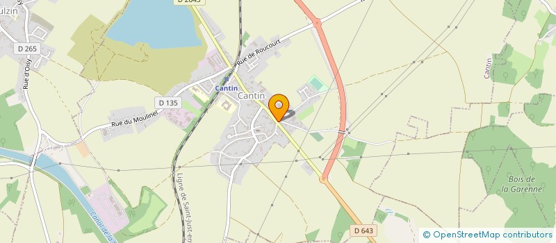 localisation de l'entreprise SCI GAMBETTA  CANTIN