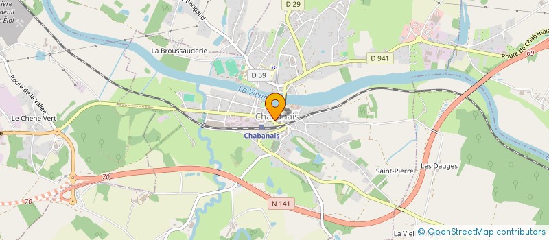 localisation de l'entreprise SCI GAMBETTA  CHABANAIS