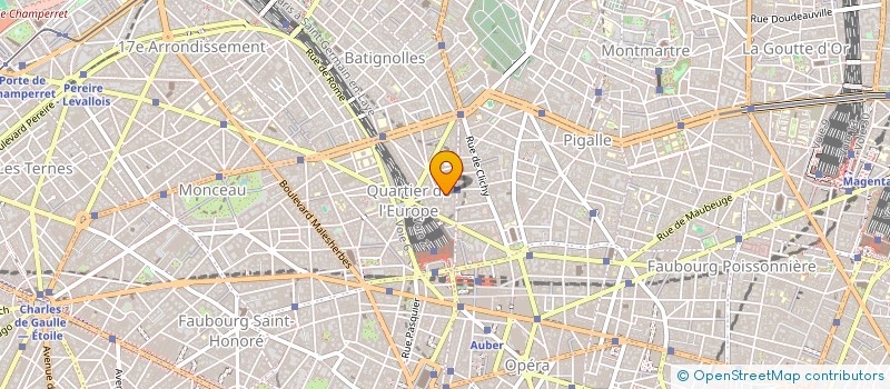 localisation de l'entreprise SCI GAMBETTA  PARIS