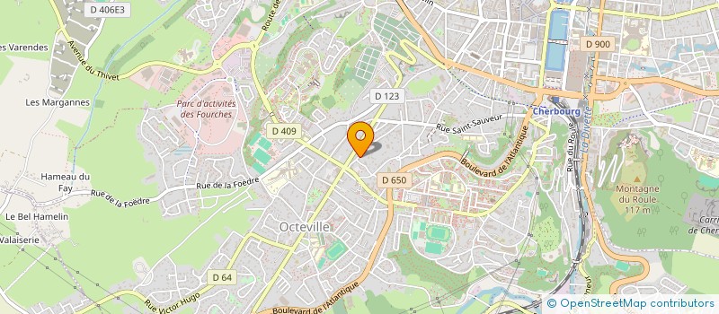localisation de l'entreprise SCI GAMBETTA à CHERBOURG-EN-COTENTIN