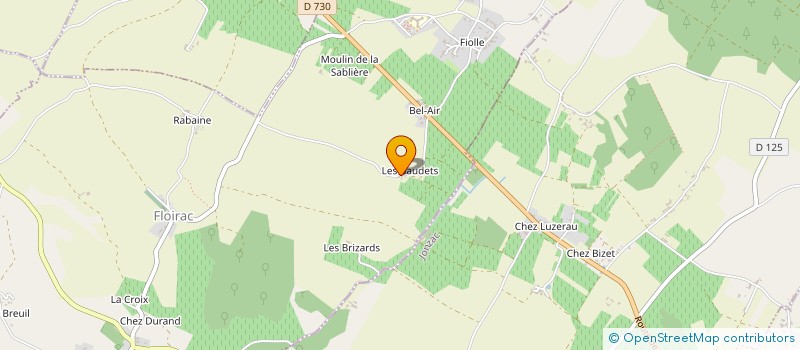 localisation de l'entreprise SCI GAMBETTA  FLOIRAC