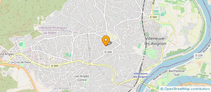 localisation de l'entreprise SCI GAMBETTA  VILLENEUVE-LES-AVIGNON