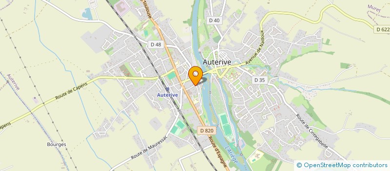 localisation de l'entreprise SCI GAMBETTA  AUTERIVE