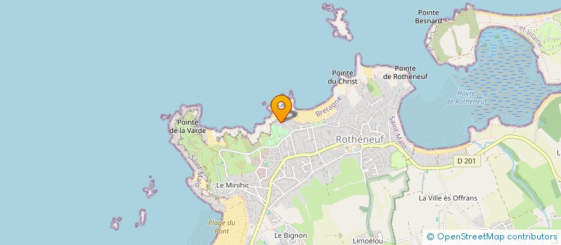 localisation de l'entreprise SCI GAMBETTA  SAINT-MALO