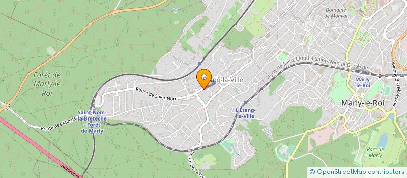 localisation de l'entreprise SCI GAMBETTA  L'ETANG-LA-VILLE