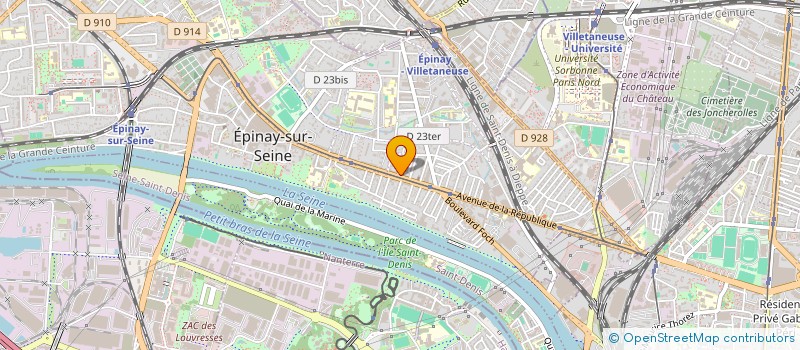 localisation de l'entreprise SCI GAMBETTA à EPINAY-SUR-SEINE