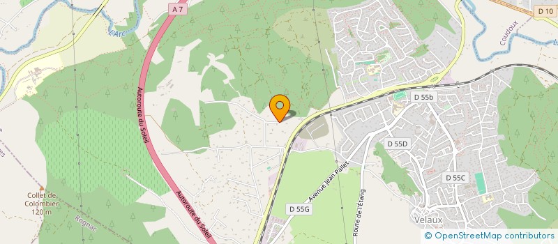 localisation de l'entreprise SCI GAMBETTA à VELAUX