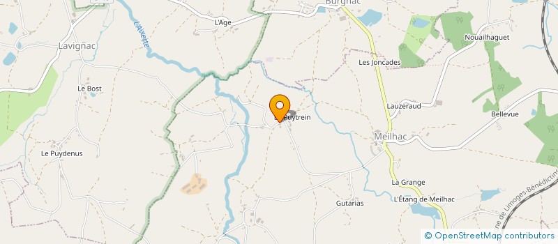 localisation de l'entreprise SCI GAMBETTA 65  MEILHAC