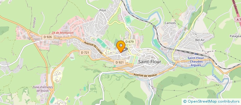 localisation de l'entreprise SCI GAMBETTA DOUMER à SAINT-FLOUR