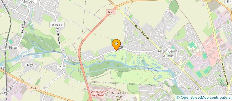 localisation de l'entreprise SCI GAMBIER  ANZIN-SAINT-AUBIN