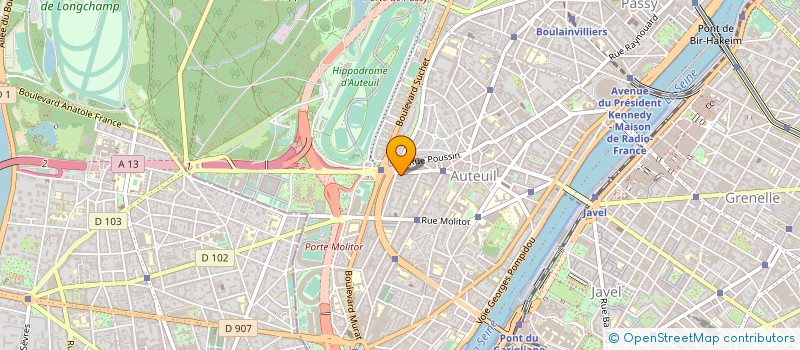 localisation de l'entreprise SCI GAMBIRASIO  PARIS