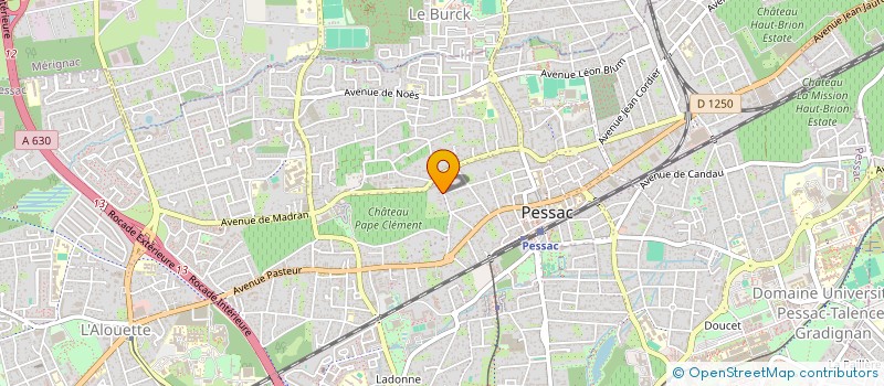 localisation de l'entreprise SCI GAMBOA  PESSAC