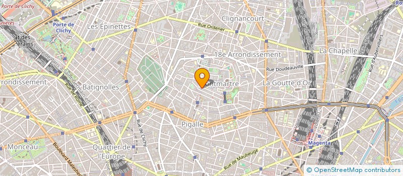 localisation de l'entreprise SCI GAMBY INVEST  PARIS