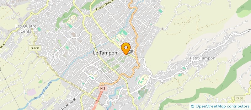 localisation de l'entreprise SCI GAMBYF à LE TAMPON