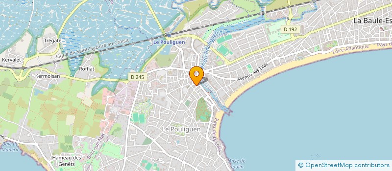 localisation de l'entreprise SCI GAME J  GUERANDE