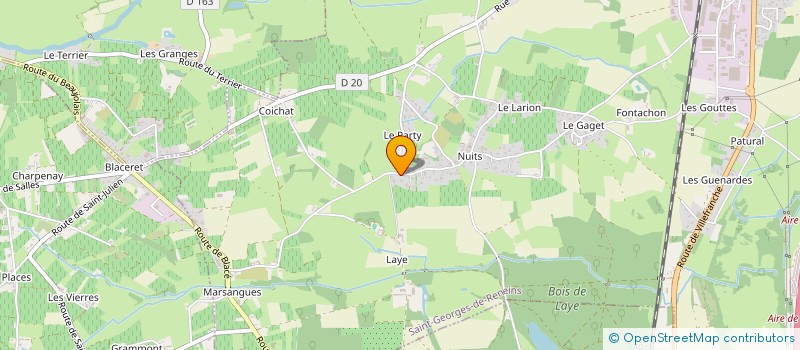 localisation de l'entreprise SCI GAMES IMMO 1  SAINT-GEORGES-DE-RENEINS