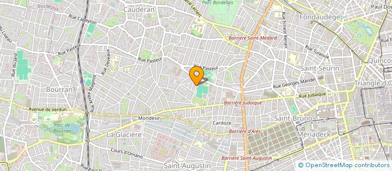 localisation de l'entreprise SCI GAMICO  BORDEAUX