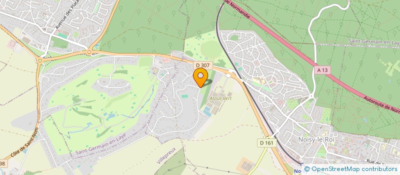 localisation de l'entreprise SCI GAMIGNON à NOISY-LE-ROI