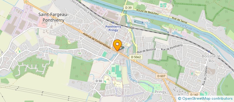 localisation de l'entreprise SCI GAMONE  SAINT-FARGEAU-PONTHIERRY