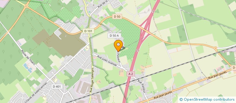 localisation de l'entreprise SCI GAN IMMO  QUAROUBLE