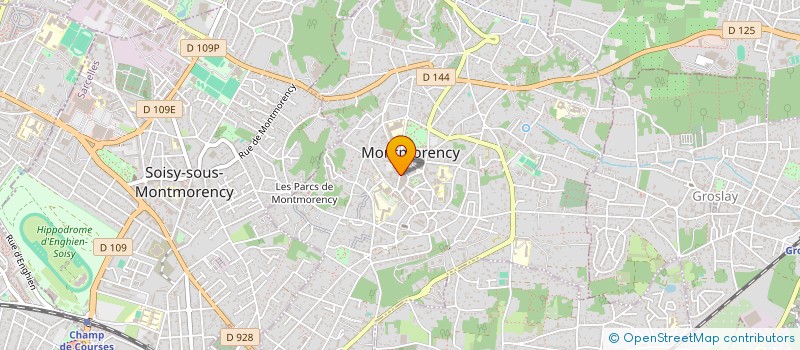 localisation de l'entreprise SCI GANAELLE à MONTMORENCY