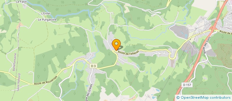 localisation de l'entreprise SCI GANAYE FRERES  SAINT-NABORD