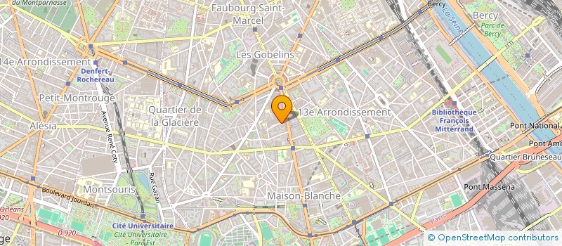 localisation de l'entreprise SCI GANBARU  PARIS